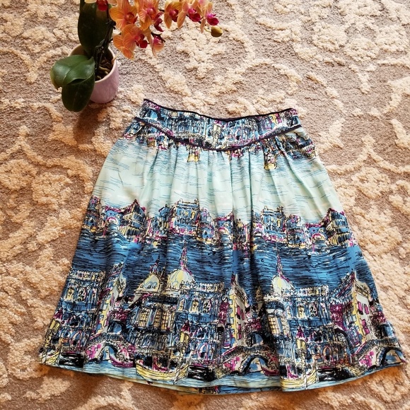 Anthropologie Dresses & Skirts - 52 Conversations by Anthropologie Venice Skirt 0